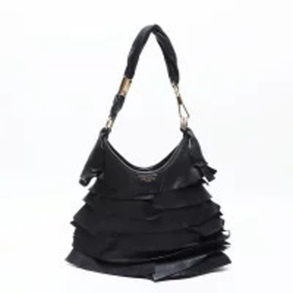 Saint Laurent Black Bag Tropez Yves Gauche Saint Rive Shoulder